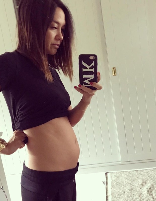Myleene Klass grávida (Foto: Reprodução/Instagram)