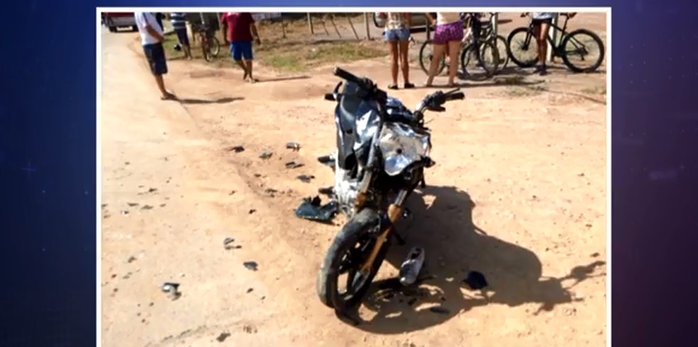 Motociclista de 20 anos morreu em acidente em Ilhota. (Foto: Reprodução/NSC TV)