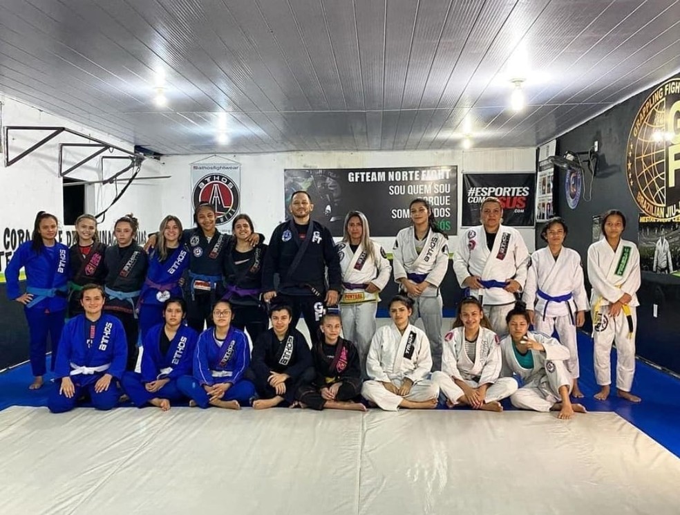 Mulheres no Jiu-jitsu — Foto: Divulgação 