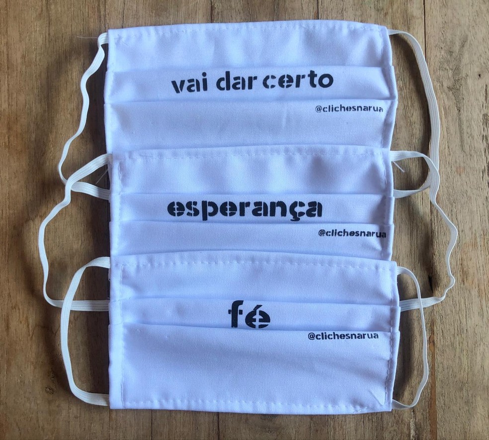 Projeto Social Cliches Na Rua Produz Mascaras Com Mensagens De Apoio Durante Pandemia Em Mt Mato Grosso G1