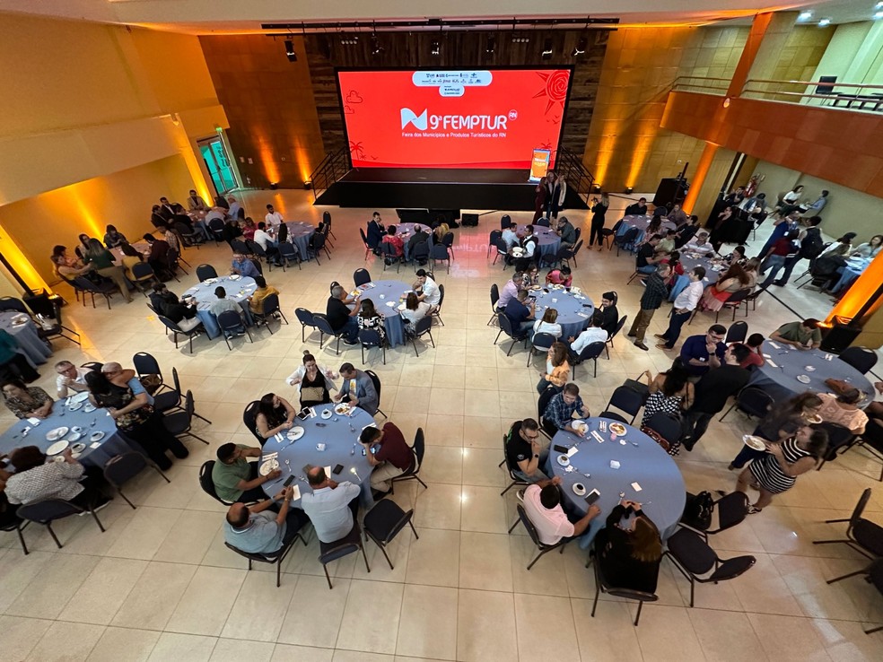 Lançamento da Femptur, em Natal — Foto: Cedida