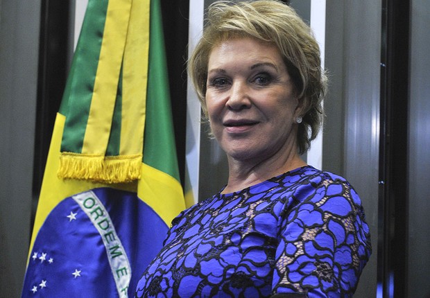 A senadora Marta Suplicy (PMDB) (Foto: Geraldo Magela/Agência Senado)