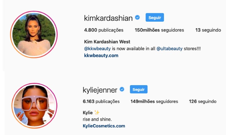 Kim Kardashian chega aos 200 milhões de seguidores no Instagram