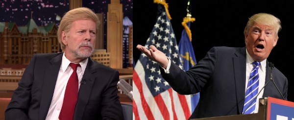 Bruce Willis de peruca e Donald Trump: parecidos? (Foto: Reprodução/Getty Images)