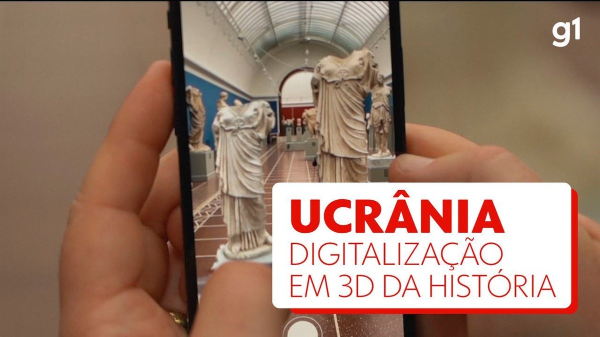 Projeto na Ucrânia digitaliza monumentos em 3D com celular de moradores; assista