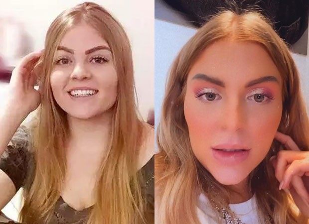Antes e depois de Luísa Sonza (Foto: Reprodução/Internet)