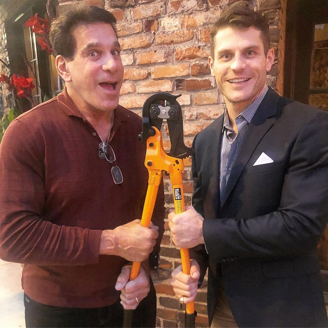 Lou Ferrigno e Lou Ferrigno Jr. (Foto: Reprodução / Instagram)