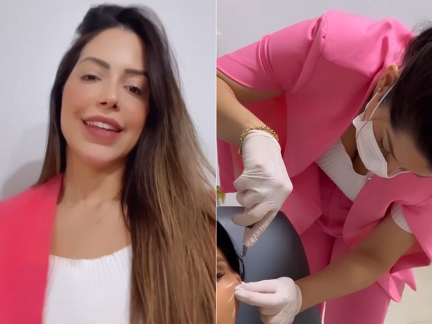 Ex-BBB Laís Caldas retoma trabalho como dermatologista (Foto: Reprodução/Instagram)