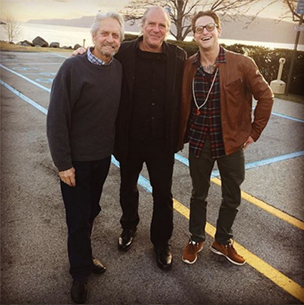 Michael e Cameron Douglas (Foto: Instagram)
