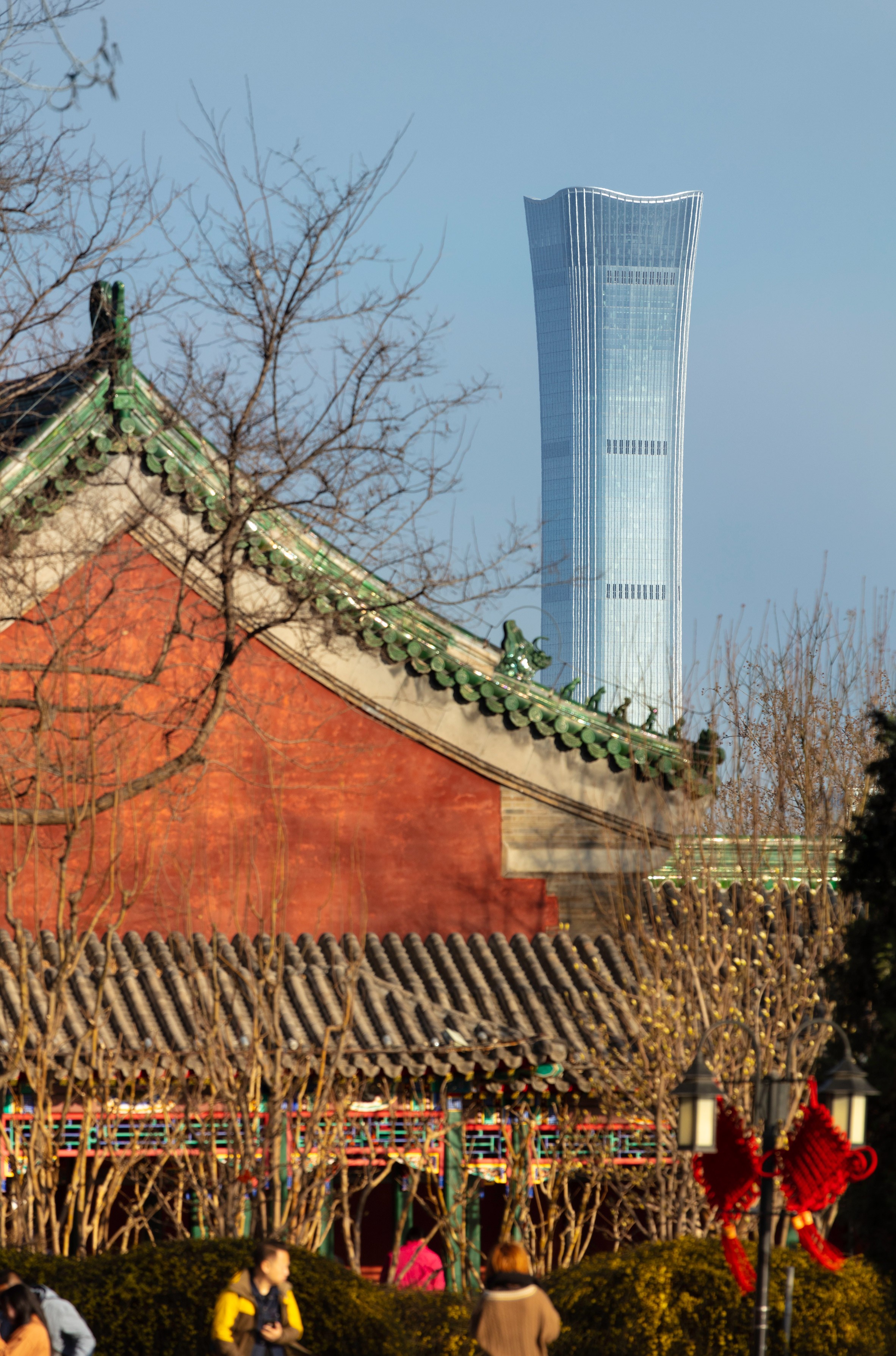 Com 528 metros, arranha-céu mais alto de Pequim é inaugurado na China (Foto: Divulgação)