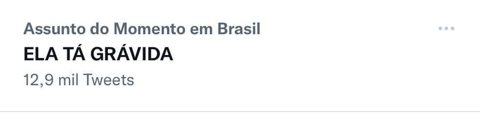 Fãs especulam gravidez de Rihanna após apresentação no Super Bowl — Foto: Reprodução / Twitter