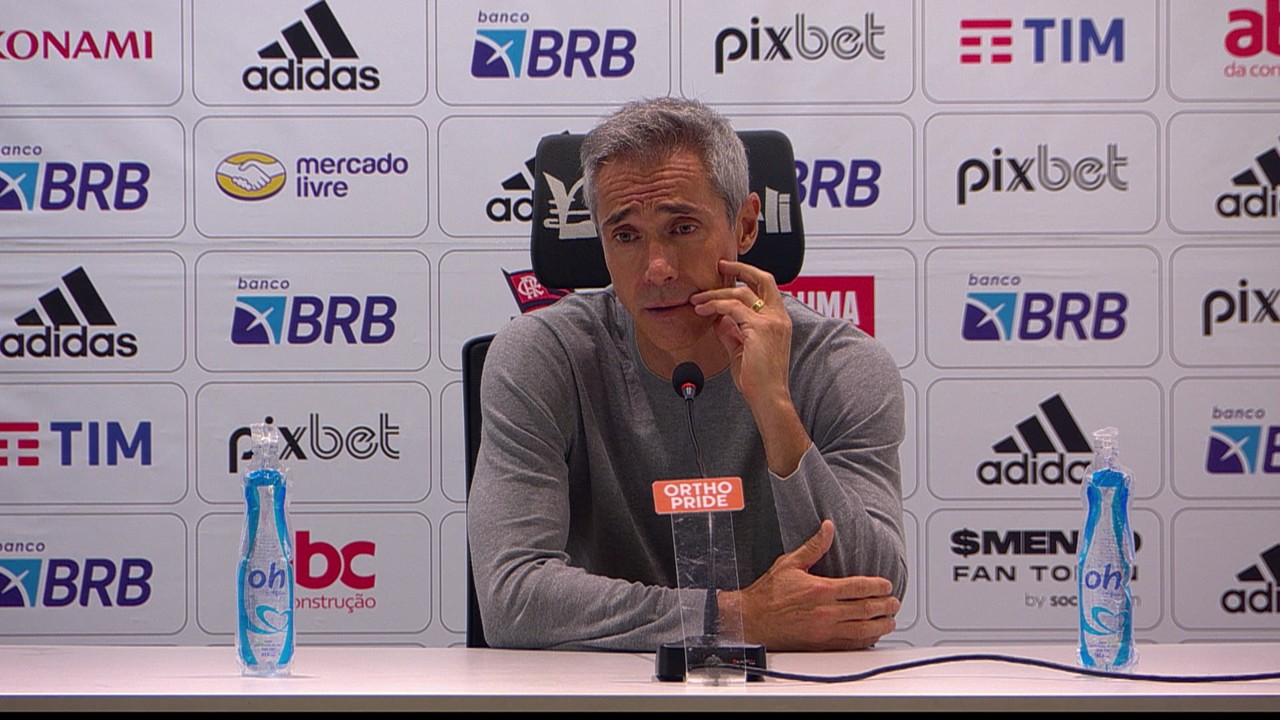 Paulo Sousa critica atuação do Flamengo contra o Fortaleza: 'Todas as decisões individuais foram erradas'
