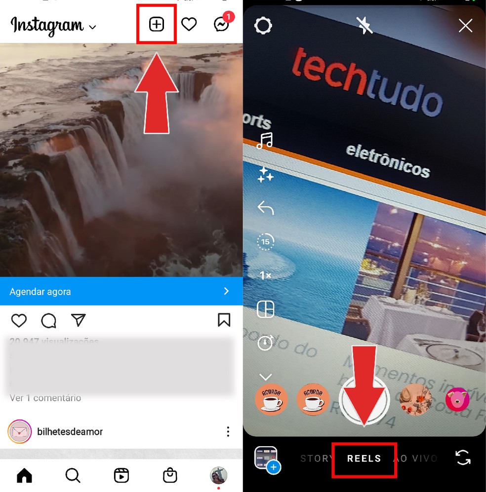 Fa�a v�deos em formato de Reels para atingir um p�blico maior � Foto: Reprodu��o/Paola Mansur