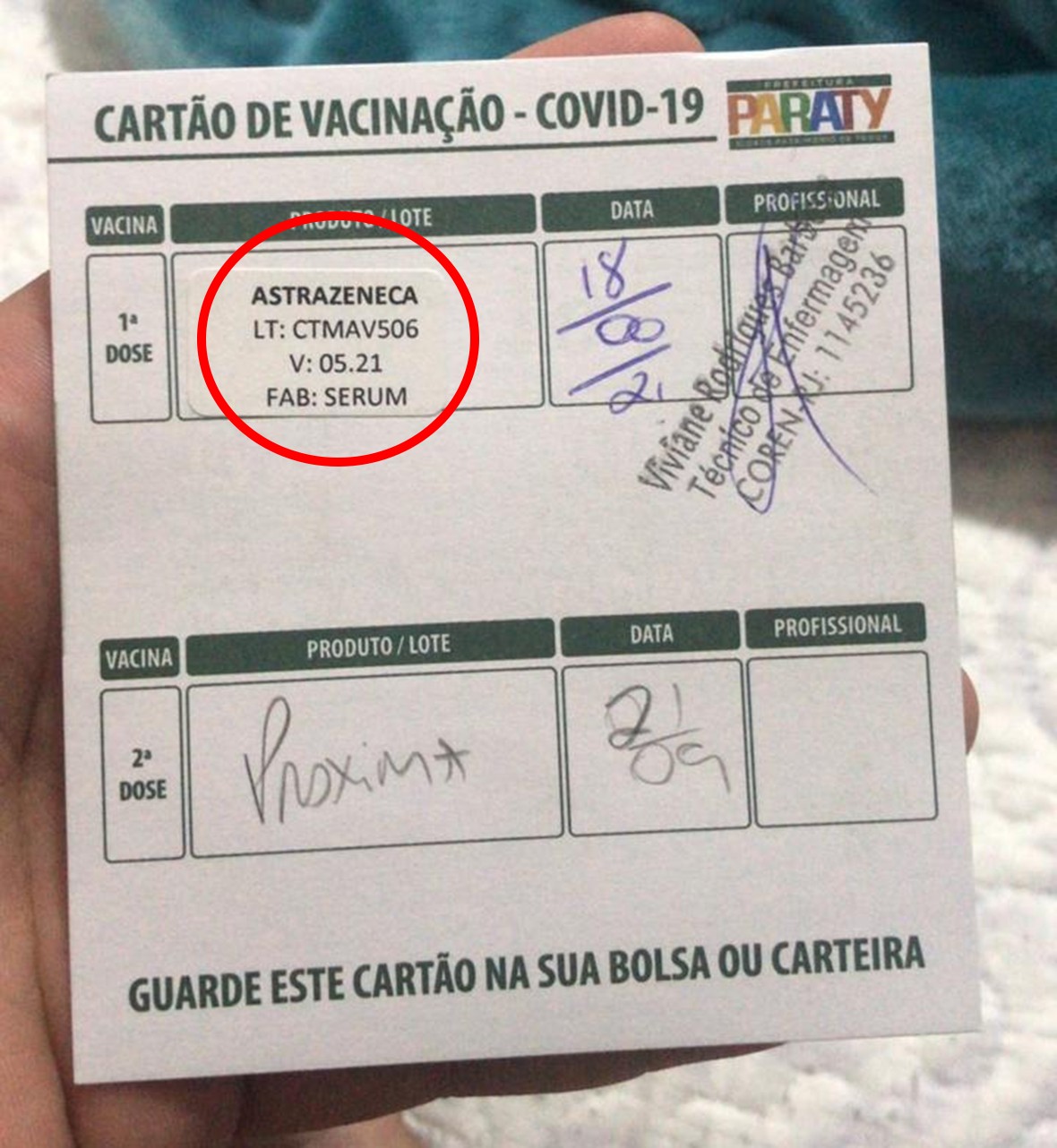 Morador de Paraty apresenta cartão e diz que filho foi ...