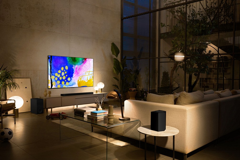 LG OLED G2 é a nova top de linha da fabricnte — Foto: Divulgação/LG