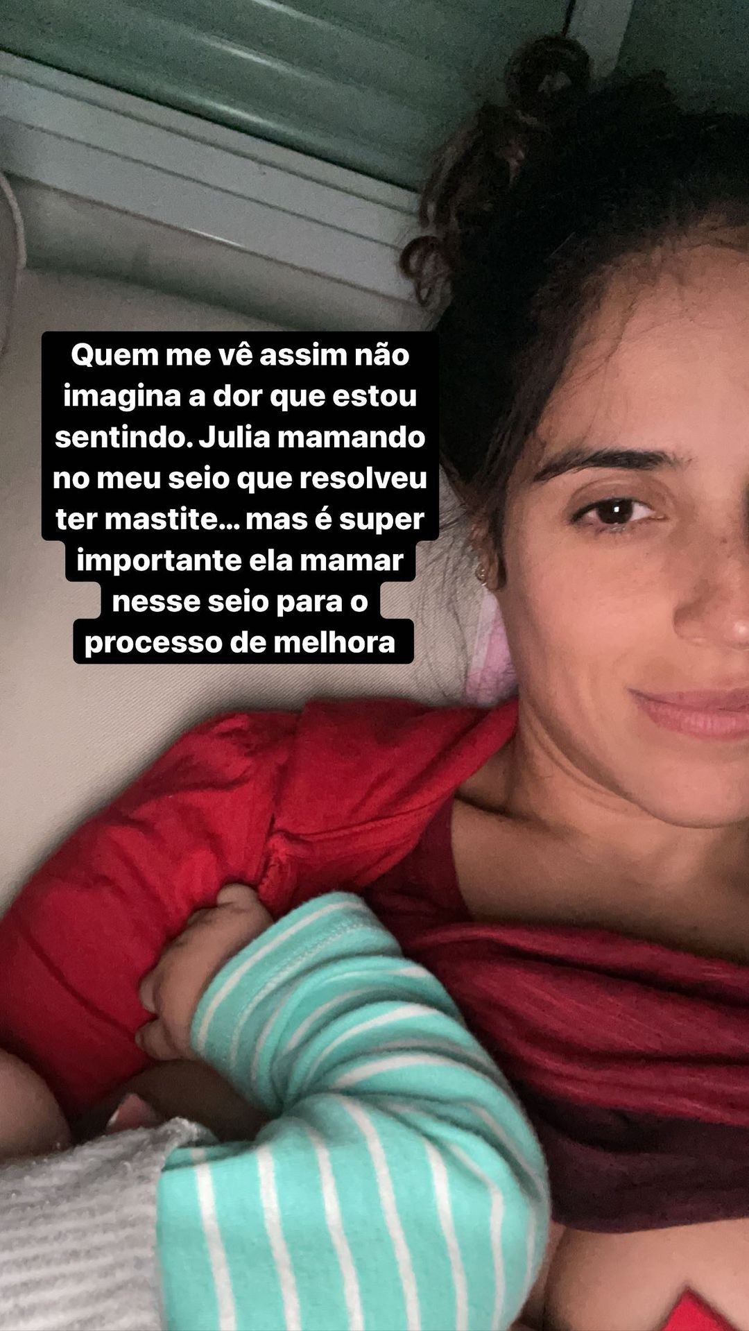 Camilla Camargo desabafa sobre mastite ao amamentar Julia, sua caçula (Foto: Reprodução/Instagram)