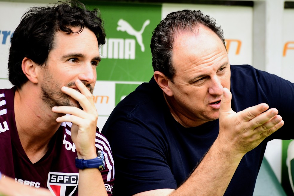 Rogério Ceni em Palmeiras x São Paulo — Foto: Marcos Ribolli