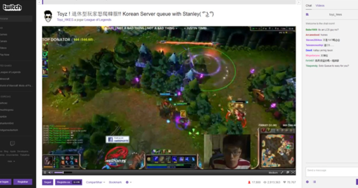 G1 - Plataforma de streaming Twitch agora permite exibir vídeos de ...