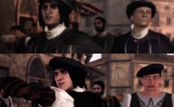 Assassin’s Creed: The Ezio Collection é um exemplo de remaster no qual os gráficos ficaram piores (Foto: Reprodução/Polygon)