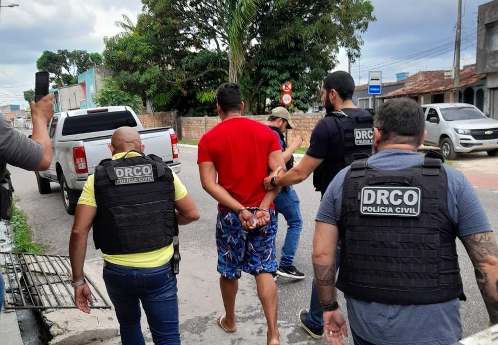 Marcus de Souza Oliveira, responsável pela embarcação D. Lourdes II, preso nesta terça-feira, 13, em Ananindeua — Foto: Divulgação/Polícia Civil do Pará