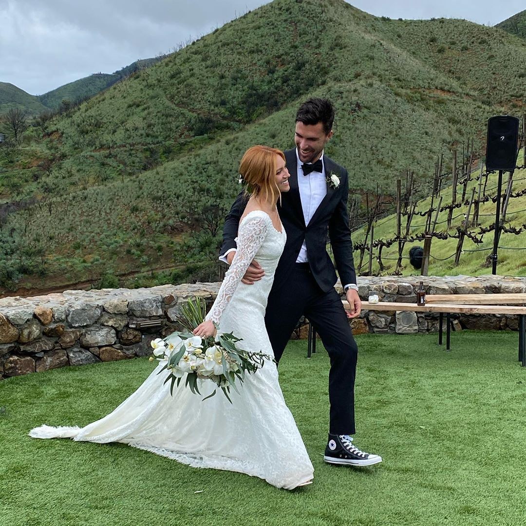 Brittany Snow e Tyler Stanaland  se casam (Foto: Reprodução/ Instagram)