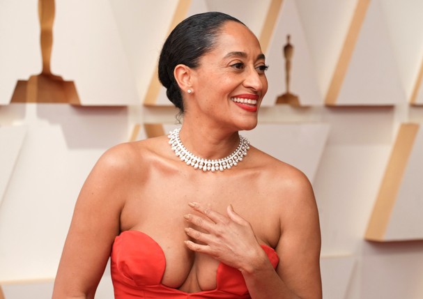 HOLLYWOOD, CALIFORNIA - MARCH 27: Tracee Ellis Ross attends the 94th Annual Academy Awards at Hollywood and Highland on March 27, 2022 in Hollywood, California. (Photo by Jeff Kravitz/FilmMagic) (Foto: FilmMagic)
