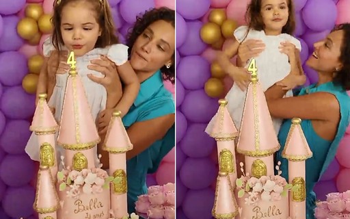 Debora Nascimento mostra festa de 4 anos da filha, Bella; vídeos