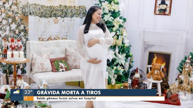 Grvida de gmeos morre depois de ser baleada em Ponta Por