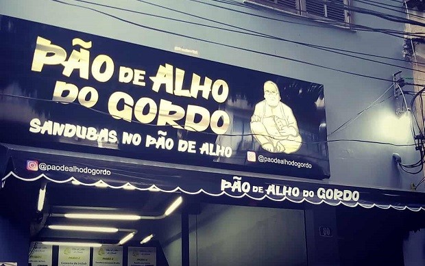 Fachada do Pão de Alho do Gordo, no Rio de Janeiro (Foto: Reprodução/Facebook)