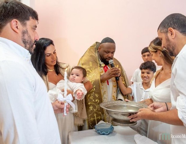 Batizado de Sofia (Foto: Ricardo Murdocco/Divulgação)