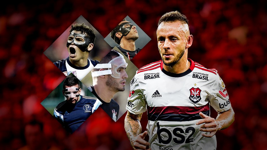 Lesoes Na Face Mascaras E Opcoes Por Cirurgia Relembre Casos Como O De Rafinha Do Flamengo Flamengo Ge