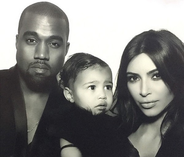 Kim Kardashian contou que North West se livrou do celular do pai via privada (Foto: Reprodução Instagram)