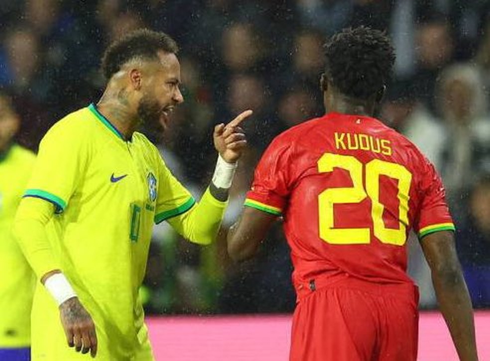 Kudus, jogador de Gana, sobre Neymar: “Hoje não é melhor do que eu” | gana  | ge