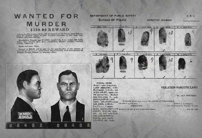Fotos de criminosos das décadas de 1940 e 1950 foram usadas na criação dos inimigos de BioShock (Foto: Divulgação/Irrational Games)