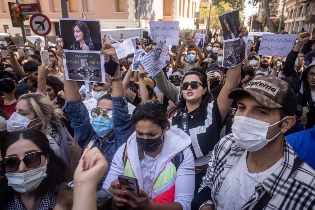 Protestos no Irã (Foto: Getty Images)