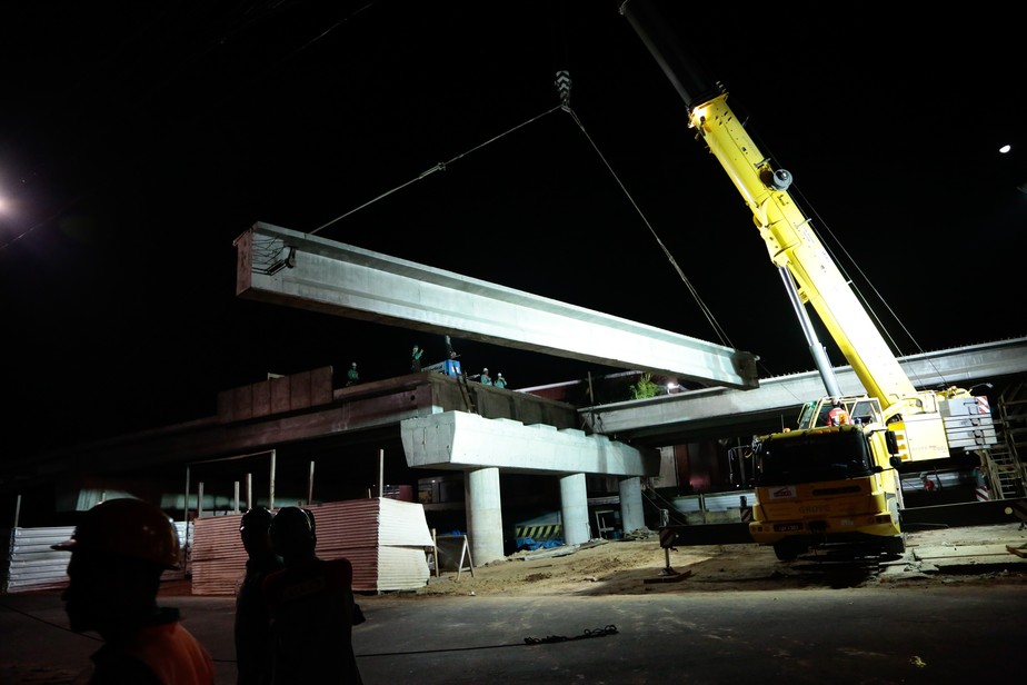 Cruzamento da Augusto Montenegro com Independência é interditado para obras no viaduto