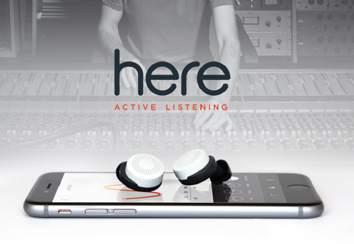 Here Active Listening promete uma experi?ncia de ?udio personalizada (Foto: Divulga??o/Kickstarter)