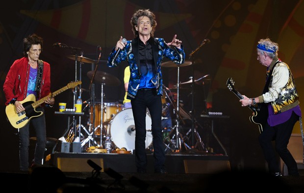 Rolling Stones faz show em São Paulo (Foto: Rafael Cusato/Brazil news)