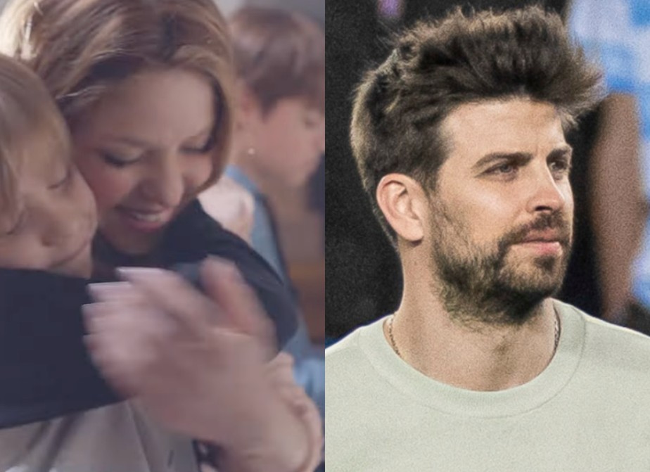 Gerard Piqué teria se irritado com participação dos filhos no videoclipe 'Acróstico', de Shakira