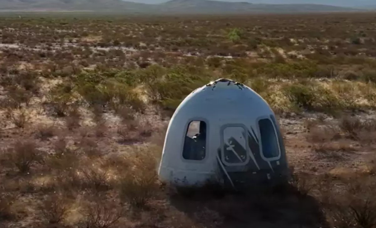 Turismo espacial: como foi o voo de Jeff Bezos que levou o segundo brasileiro ao espa&ccedil;o