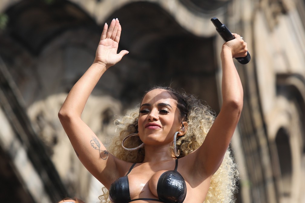 Fotografia do Bloco das Poderosas em fevereiro de 2018  — Foto: Fernando Maia/Riotur