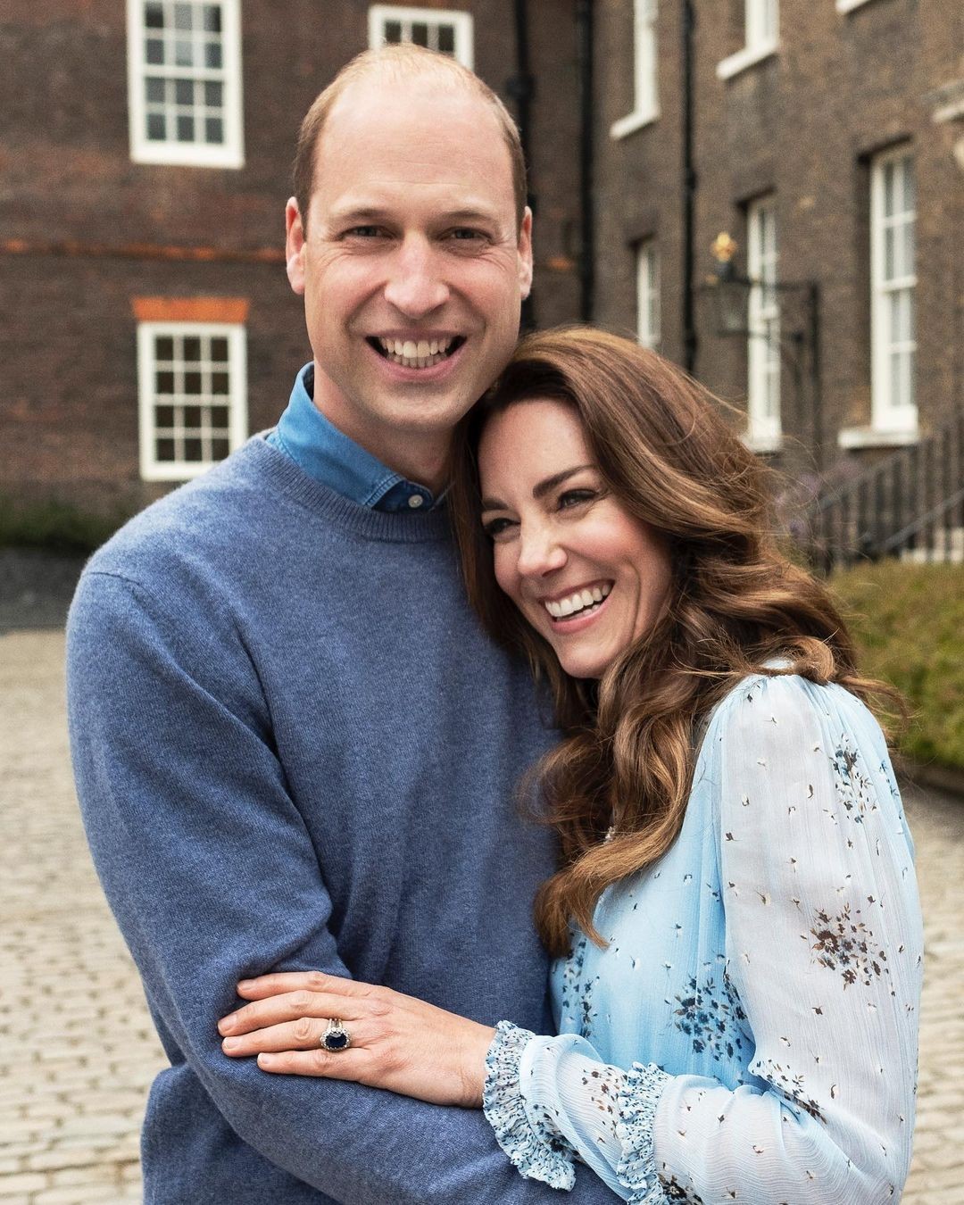 Kate Middleton e Príncipe William comemoram 10 anos de casamento com ensaio especial  (Foto: Divulgação/ @chrisfloyd)