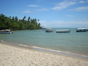 'Um dos recantos mais belos do litoral baiano', diz o leitor sobre a Ilha de Boipeba.  (Foto: Luiz Alberto Guimaraes Darbra/VC no G1)