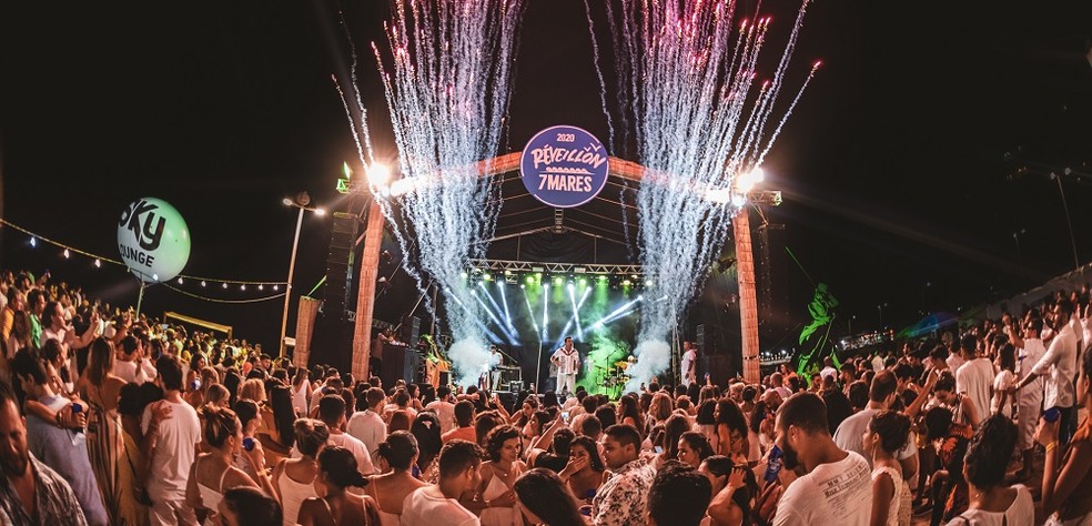 DH8, WK - Wilsinho Kraychete, Água Fresca e TK - O Rei do Bar tocam no Réveillon 7 Mares — Foto: Divulgação