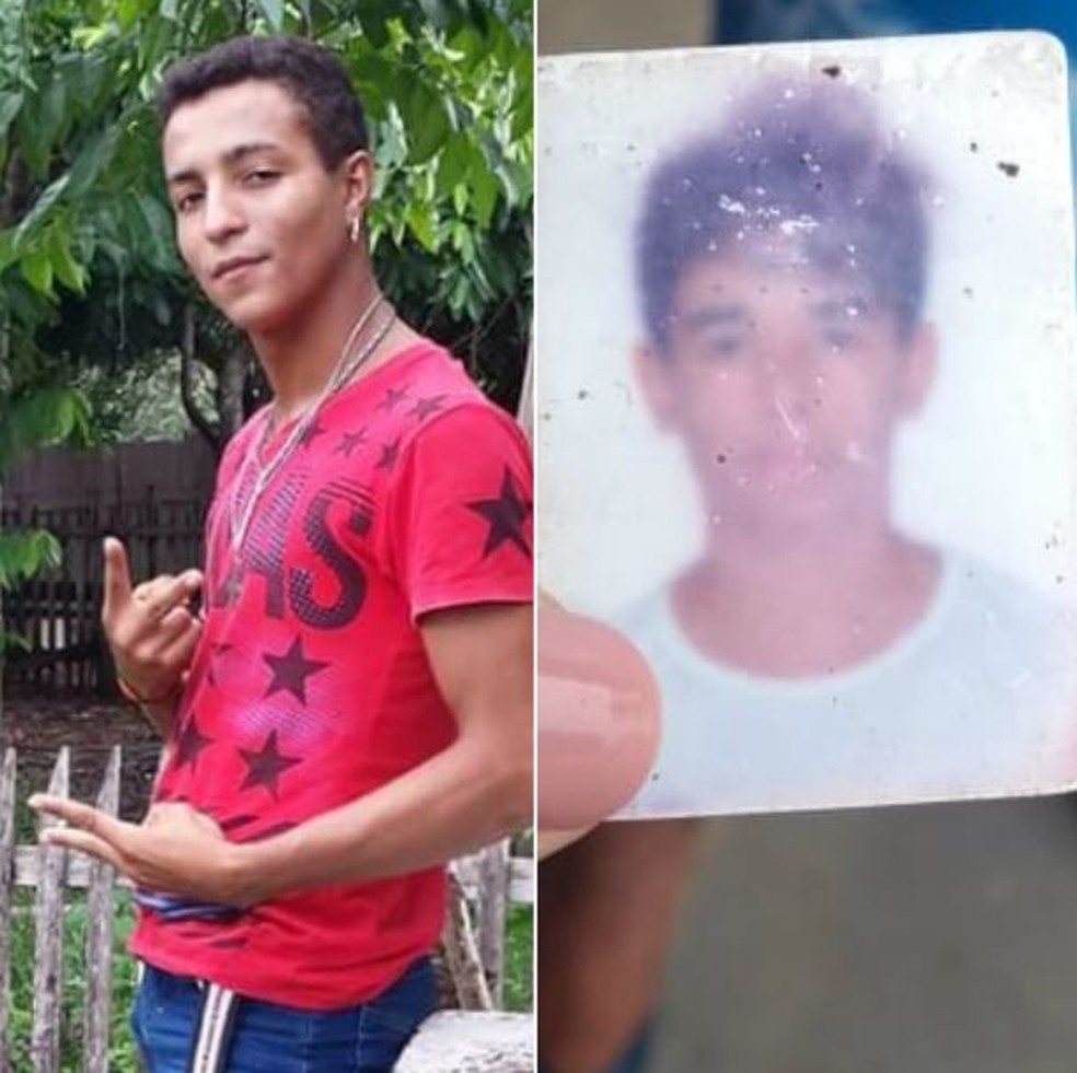 À esquerda, Wemerson de Araújo, de 18 anos, e Wenderson Sores, à direita, foram mortos a golpes de facão — Foto: Arquivo pessoal 