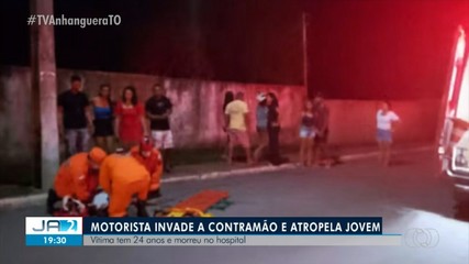 Motorista invade a contramão atropela e mata jovem no interior do Tocantins; saiba mais