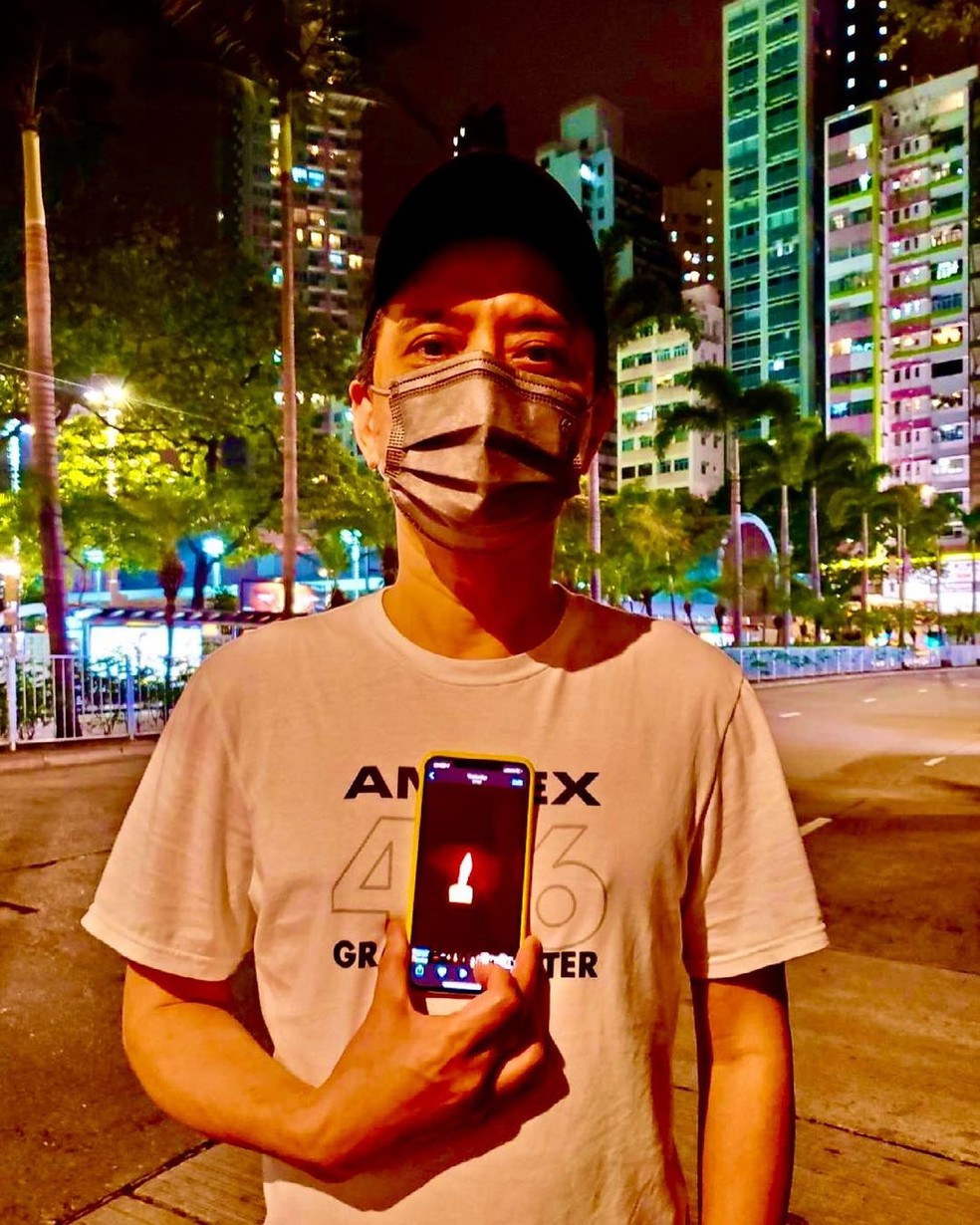 Anthony Wong, cantor de Hong Kong, é preso acusado de 'conduta corrupta' por cantar em ato pró-democracia  — Foto: Reprodução/Instagram