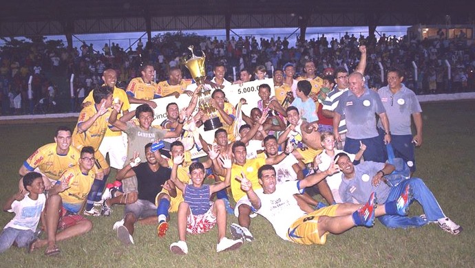 O interporto é o último campeão estadual e jogará a Copa do Brasil e o Brasileirào série D (Foto: Gil Correia/Arquivo Pessoal)