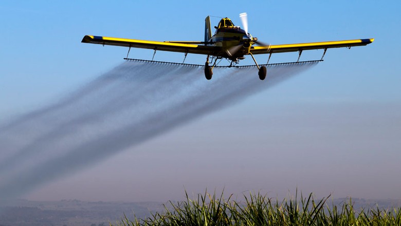 aviação-agrícola (Foto: Sérgio Ranalli/Editora Globo)