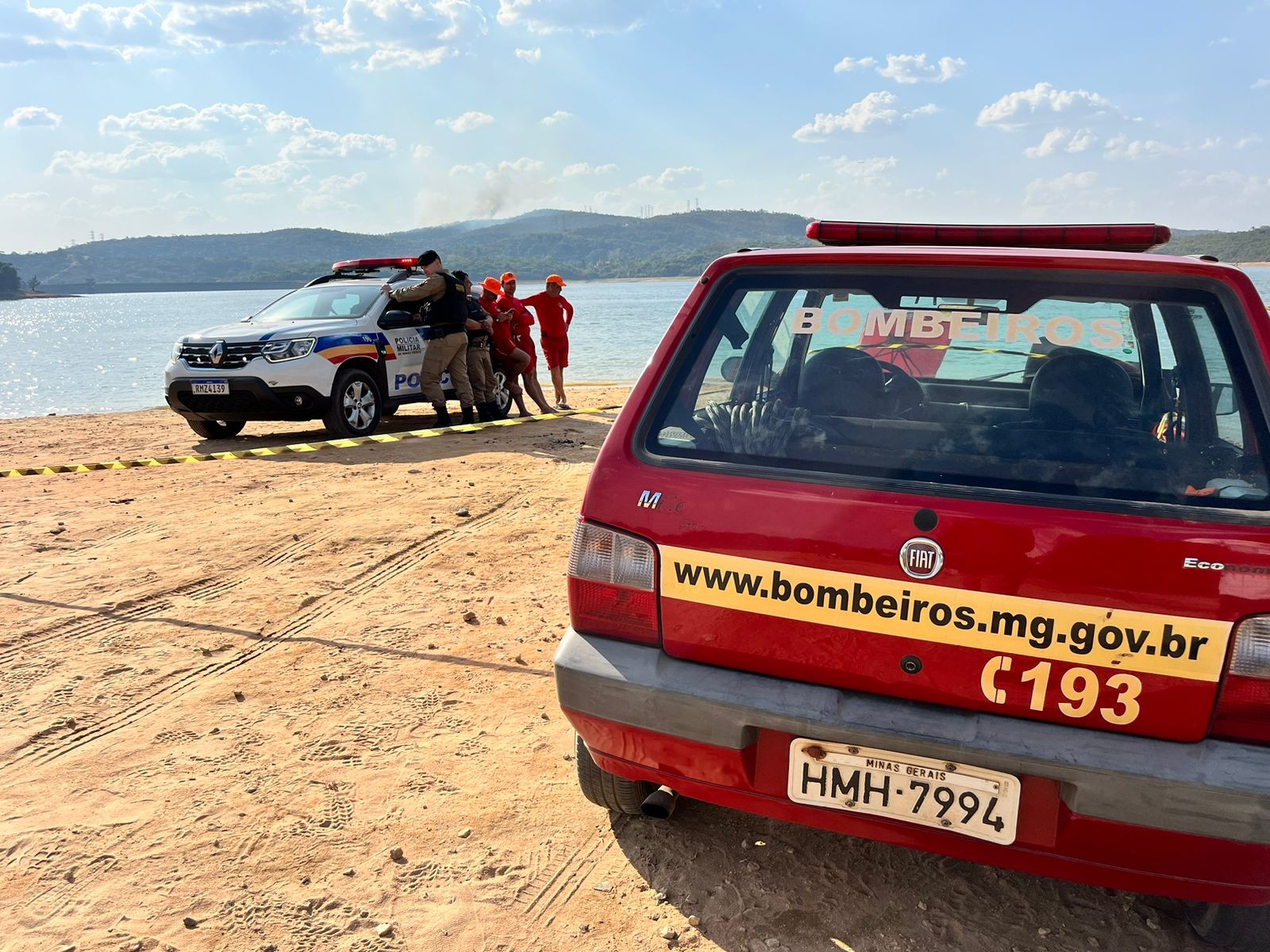 No dia mais quente do ano, quatro pessoas morrem afogadas em represa na Grande BH